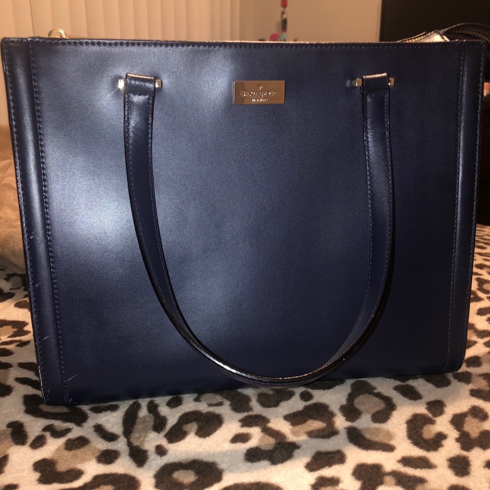 Navy blue Kate spade purse